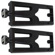 2 PACK CAST IRON BURNER REPLACEMENT FOR DCS DCS27D-BQRS, FG27D-BQRCL, PC-2600, PC-26001, PC-2600L, PC-2600N, PCA-2600L, PCA-2600N AND LYNX GAS GRILL MODELS-2