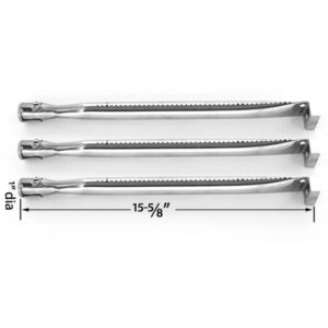 SB423 4pk Brinkmann Crossover Tube Burner BBQ Grill Replacement Stainless Parts 