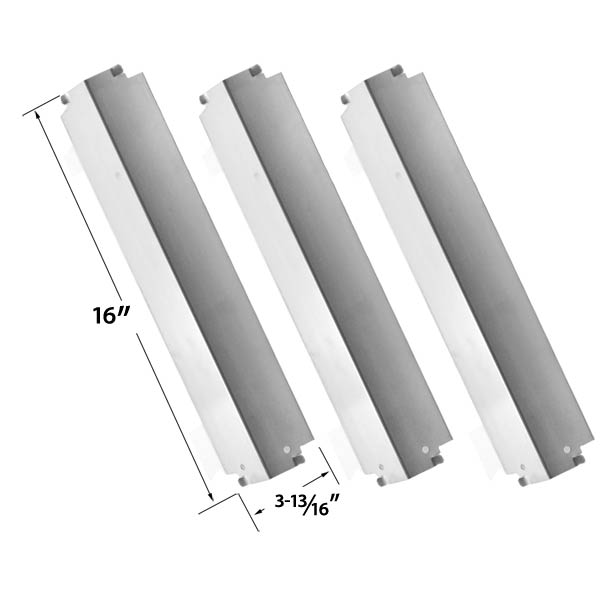 3-PACK-REPLACEMENT-STAINLESS-STEEL-HEAT-COVER-FOR-KENMORE-COLEMAN-85-3026-0-85-3028-6-G52203-G52204-AND-CHARBROIL-LOWES-463248208-GAS-GRILLS