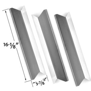 3-PACK-REPLACEMENT-STAINLESS-STEEL-HEAT-PLATE-HIELD-FOR-KENMORE-MASTER-FORGE-PERFECT-FLAME-2518SL-LPG