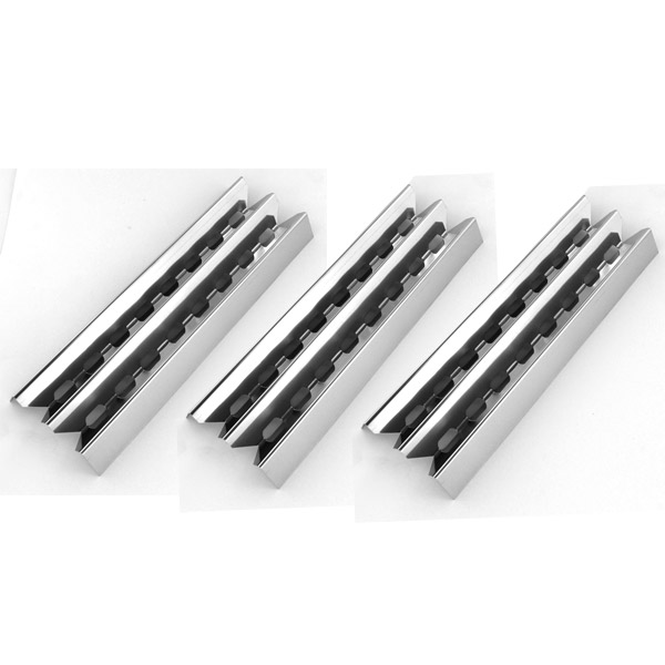 3-PACK-REPLACEMENT-STAINLESS-STEEL-HEAT-SHIELD-FOR-HUNTINGTON-BROIL KING-MASTER-FORGE-BROIL-MATE-STERLING-AND-PERFECT-FLAME-GAS-GRILL-MODELS