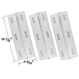 3-PACK-STAINLESS-STEEL-HEAT-PLATE-REPLACEMENT-FOR-SELECT-DUCANE-30500602-30400040-30500048-GAS-GRILL-MODELS