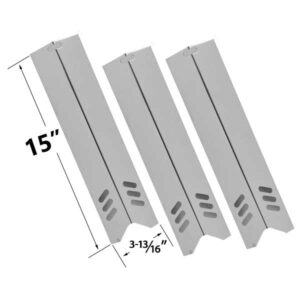 3-PACK-STAINLESS-STEEL-HEAT-PLATE-REPLACEMENT-FOR-UNIFLAME-BACKYARD-GRILL-BY12-084-029-98-BY13-101-001-12