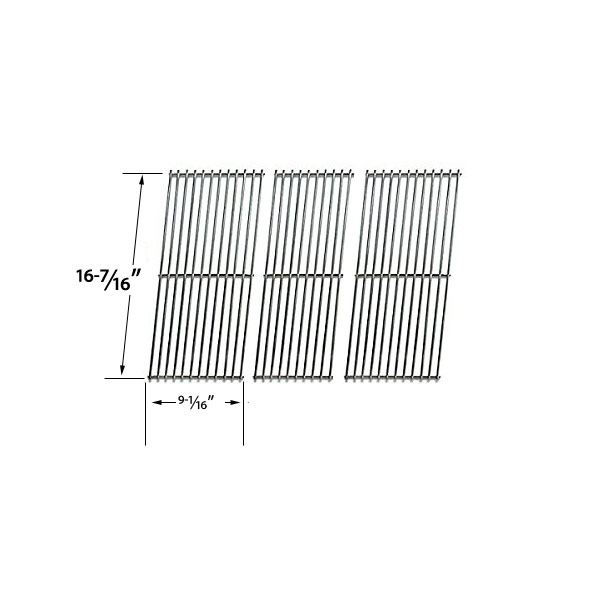 3-PACK-STAINLESS-STEEL-REPLACEMENT-COOKING-GRIDS-FOR-JENN-AIR-JA460-JA461-JA461P-JA480-JA580-VC75A-AND-ND-VERMONT-CASTINGS-CF9050