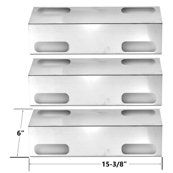 3-PACK-UNIVERSAL-STAINLESS-STEEL-HEAT-PLATE-FOR-DUCANE-AFFINITY-3000-SERIES-3073101-AFFINITY-3073101-GAS-GRILL-MODELS
