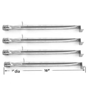 4-PACK-BBQ-GAS-GRILL-REPLACEMENT-STRAIGHT-STAINLESS-STEEL-BURNER-FOR-UNIFLAME-KENMORE-NEXGRILL-MODEL-GRILLS
