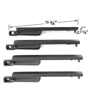 4-PACK-CAST-IRON-BURNER-REPLACEMENT-FOR-GAS-GRILL-MODELS-BY-THERMOS-47629-AND-AUSSIE-7262-7262BO-B21