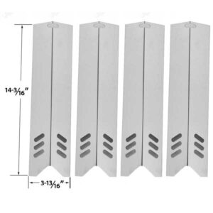 4-PACK-REPLACEMENT-STAINLESS-HEAT-SHIELD-FOR-UNIFLAME-GBC1030W-GBC1030WRS-GBC1030WRS-C-GBC1134W