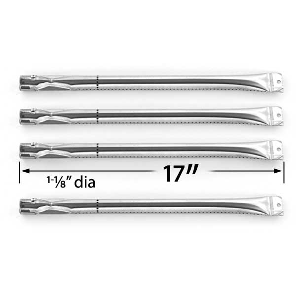 4-PACK-REPLACEMENT-STAINLESS-STEEL-BURNER-FOR-GRILL-CHEF-MEMBERS-MARK-SAMS-BAKERS-CHEFS-CLUB-UNIFLAME-GRILLS