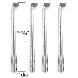 4-PACK-REPLACEMENT-STAINLESS-STEEL-BURNER-FOR-NAPOLEAN-LD485RB-LD485RSIB-85-3072-8-85-3073-6-85-3080-8