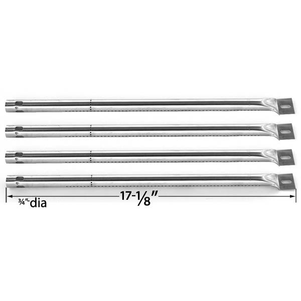 4-PACK-REPLACEMENT-STAINLESS-STEEL-BURNER-FOR-SUREFIRE-SF278LP-SF308LP-SF34LP-SF892LP-AND-TUSCANY-CS784LP-CS892LP-GAS-GRILL-MODELS