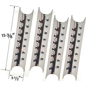 4-PACK-REPLACEMENT-STAINLESS-STEEL-HEAT-PLATE-FOR-SELECT-GAS-GRILL-MODELS-BY-UNIFLAME-GBC831WB-C-GBC831WB