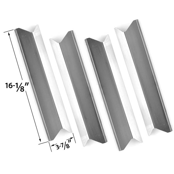4-PACK-REPLACEMENT-STAINLESS-STEEL-HEAT-PLATE-SHIELD-FOR-BACKYARD-GRILL-BY12-084-029-97-BY12-084-029-98