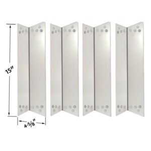 4-PACK-STAINLESS-STEEL-HEAT-PLATE-REPLACEMENT-FOR-CHARBROIL-KENMORE-SEARS-122.16134110-415.16107110