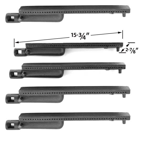 5-PACK-CAST-IRON-REPLACEMENT-BURNER-FOR-GAS-GRILL-MODELS-BY-AUSSIE-7362BO-B11-7362BO-M11-7362KIXB41