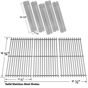JENN-AIR-720-0709-720-0709B-720-0727-GAS-GRILL-MODELS-5-HEAT-SHIELDS-AND-STAINLESS-STEEL-COOKING-GRATES-SET-OF-3-1