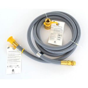 NATURAL GAS 8 FEET HOSE WITH QUICK DISCONNECT FOR HIGH OUTPUT GRILLS