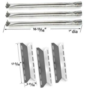 CHARMGLOW-720-0234-BARBECUE-GRILL-REBUILD-KIT-3-STAINLESS-BURNERS-AND-3-HEAT-PLATES-1