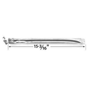 LIFE@HOME GSF2616J, GSF2616JB, GSF2616JBN & BBQ GRILLWARE GSF2616, 41590 GAS GRILL REPLACEMENT STAINLESS STEEL BURNER