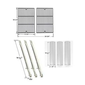 REPAIR-KIT-FOR-BBQ-GRILLWARE-GGPL-2100-GAS-GRILL-INCLUDES-3-STAINLESS-STEEL-BURNERS-3-STAINLESS-STEEL-HEAT-SHIELDS-AND-PORCELIAN-CAST-COOKING-GRATES-1