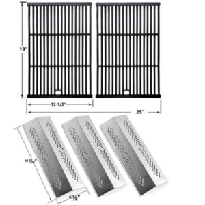 REPAIR-KIT-FOR-BROILMATE-726454-726464-736454-736464-BBQ-GAS-GRILL-INCLUDES-3-STAINLESS-BURNERS-AND-3-STAINLESS-HEAT-PLATES-1