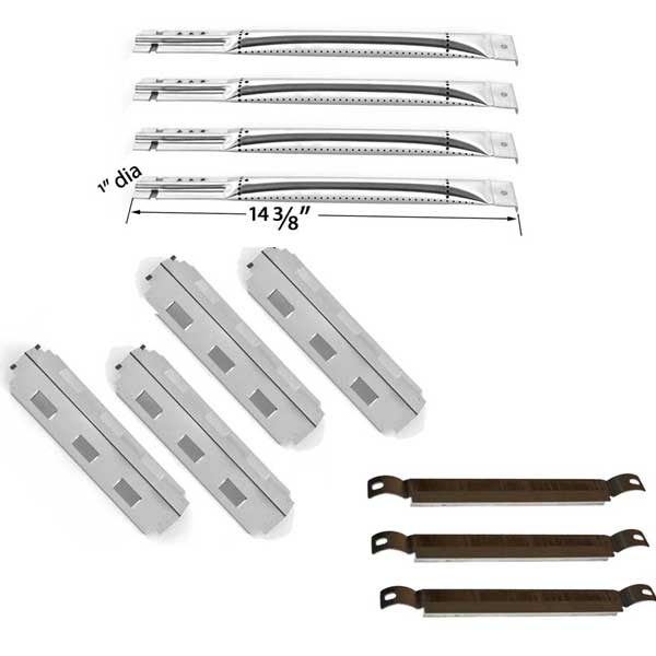 REPAIR-KIT-FOR-CHARBROIL-4363420507-463420509-463460708-463460710-BBQ-GAS-GRILL-INCLUDES-4-STAINLESS-STEEL-BURNER-1