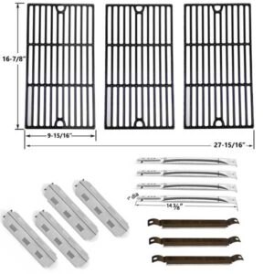REPAIR-KIT-FOR-CHARBROIL-463420507-63420509-463460708-463460710-BBQ-GAS-GRILL-INCLUDES-4-STAINLESS-STEEL-BURNER-1