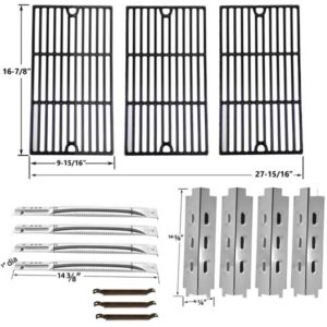 REPAIR-KIT-FOR-CHARBROIL-463440109-BBQ-GAS-GRILL-INCLUDES-4-STAINLESS-STEEL-BURNER-4-STAINLESS-STEEL-HEAT-PLATE-1