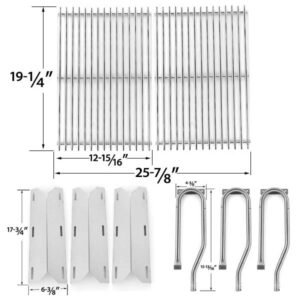 REPAIR-KIT-FOR-JENN-AIR-720-0336-7200336-720-0336-BBQ-GAS-GRILL-INCLUDES-3-STAINLESS-BURNER-3-STAINLESS-HEAT-PLATE-AND-STAINLESS-COOKING-GRATES-1