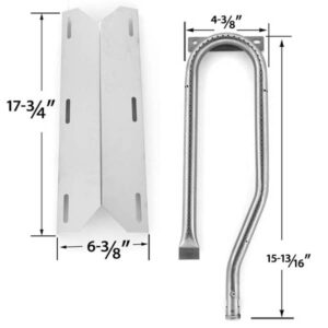 REPAIR-KIT-FOR-JENN-AIR-720-0337-BBQ-GAS-GRILL-INCLUDES-1-STAINLESS-BURNER-AND-1-STAINLESS-HEAT-PLATE-1