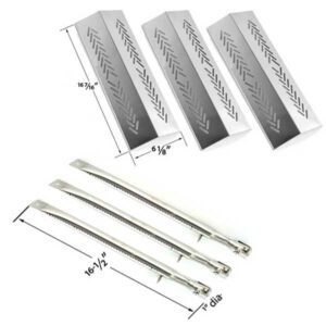 REPAIR-KIT-FOR-STERLING-526454-526464-536454-BBQ-GAS-GRILL-INCLUDES-3-STAINLESS-BURNERS-AND-3-STAINLESS-HEAT-PLATES-1