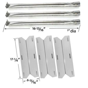 REPLACEMENT-CHARMGLOW-720-0230-720-0036-HD-05-HOME-DEPOT-3-BURNER-GAS-GRILL-MODEL-3-STAINLESS-STEEL-BURNERS-3-STAINLESS-STEEL-HEAT-PLATES-1