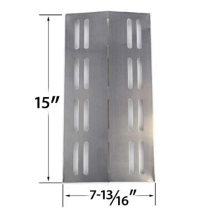 REPLACEMENT-STAINLESS-STEEL-HEAT-PLATE-FOR-MEMBERS-MARK-MODELS-REGAL04CLP-BARBEQUES-GALORE-3BENDLP