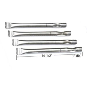 STAINLESS-BURNER-FOR-CHARMGLOW-810-9210-F-MASTER-COOK-SRGG31401-SRGG61401-(4-PK)-GAS-MODELS