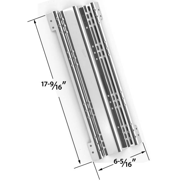 STAINLESS-STEEL-HEAT-PLATE-REPLACEMENT-FOR-BRINKMANN-AND-CHARMGLOW-GAS-GRILL-MODELS