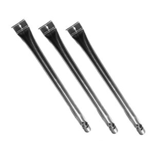 4-Pack 15 3/8 x 1 GasSaf Grill Burner Replacement for Kenmore BBQ Pro and Other Grill Models Coleman Outdoor Gourmet B070E4-A 15 3/8 inch Straight Stainless Steel Pipe Tube Burner BQ06W1B