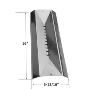 Replacement Stainless Steel Heat Shield For Centro 85-3010-6, 85-3015-6, G51202, G51204, G51207, G51208, G51209 Gas Grill Models