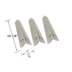 Replacement Stainless Steel 3 Pack Heat Shield For Master Forge 1010037 Gas Grill Model