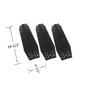 Replacement 3 Pack Stainless Steel Heat Shield For Kenmore 415.1612801, 415.16128010 Gas Grill Models