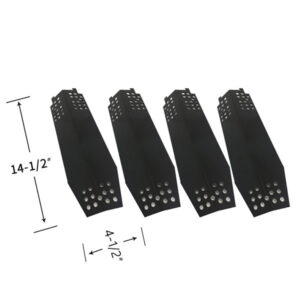 Replacement Stainless Steel 4 Pack Heat Shield For Kenmore 415.1612801, 415.16128010 Gas Grill Models