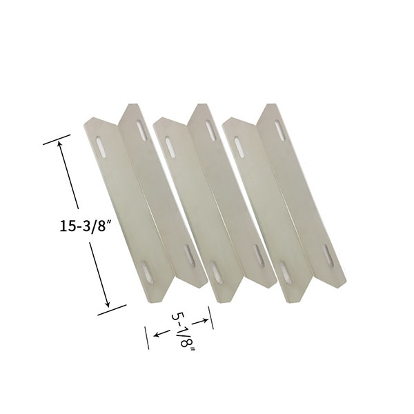 Replacement Stainless Steel 3 Pack Heat Shield For Member’s Mark 720-0582, 720-0582B Gas Grill Models