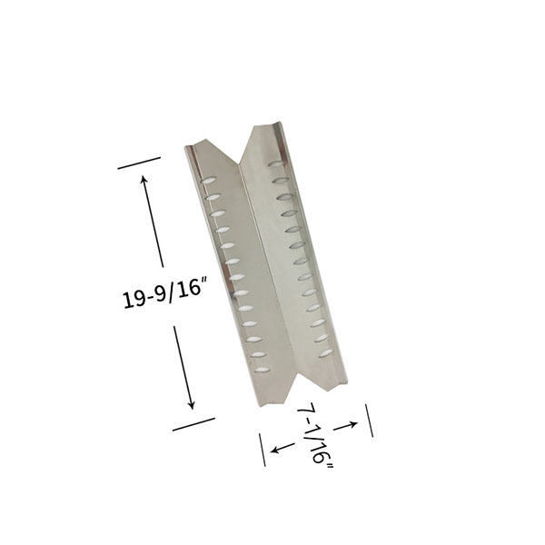 Stainless Steel Heat Shield For Broil-mate 24025BMT, 24025HNT, 30030BMT, 30030HNT Gas Grill Models