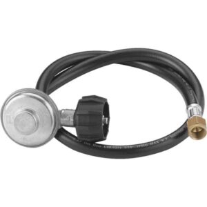 GAS GRILL LP PROPANE REPLACEMENT REGULATOR WITH (25") HOSE 3/8" QCC1 FITTING - 718-019, 27-720-0586A, 67720-0600, 19-720-0745