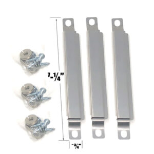 GRILL REPAIR 3 PACK STAINLESS STEEL CROSSOVER TUBE FOR CENTRO G41201, COLEMAN G41207, CUISINART G41206 GAS GRILL MODELS