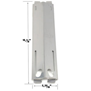 GRILL REPLACEMENT STAINLESS STEEL HEAT PLATE FOR SAMS M3207ALP, KENMORE, GRAND ROYALE, GRAND CAFE, MEMBER'S MARK & BAKERS & CHEFS GAS GRILL MODELS
