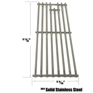 GRILL REPAIR STAINLESS COOKING GRID FOR BROIL-MATE 7020-54, GRILLPRO, BROIL KING 9625-84, HUNTINGTON & STERLING GAS MODELS, SOLD INDIVIDUALLY