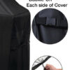 Barbecue Grill Cover (60" W x 26" D x 46" H) Suitable for Most Brands of Grills