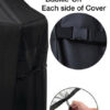 Barbecue Grill Cover (66" W x 26" D x 45") H Suitable For Most Brands of Grills
