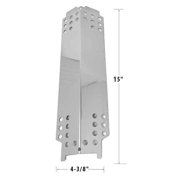 GRILL REPAIR PORCELAIN STEEL HEAT PLATE FOR CHAR-BROIL 466334613, THERMOS 461372517, 461375519 GAS MODELs