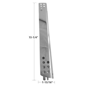 GRILL REPAIR STAINLESS STEEL HEAT PLATE FOR CHAR-BROIL 463242516, 463242715, 463242716, 463276016, LOWES 463642316 GAS MODELS